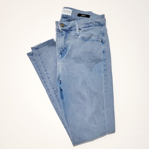 Parker Smith Blue Skinny Jeans - Picture 1 of 10